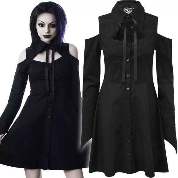 Exorcista Shirt Dress - Picture 2 of 5